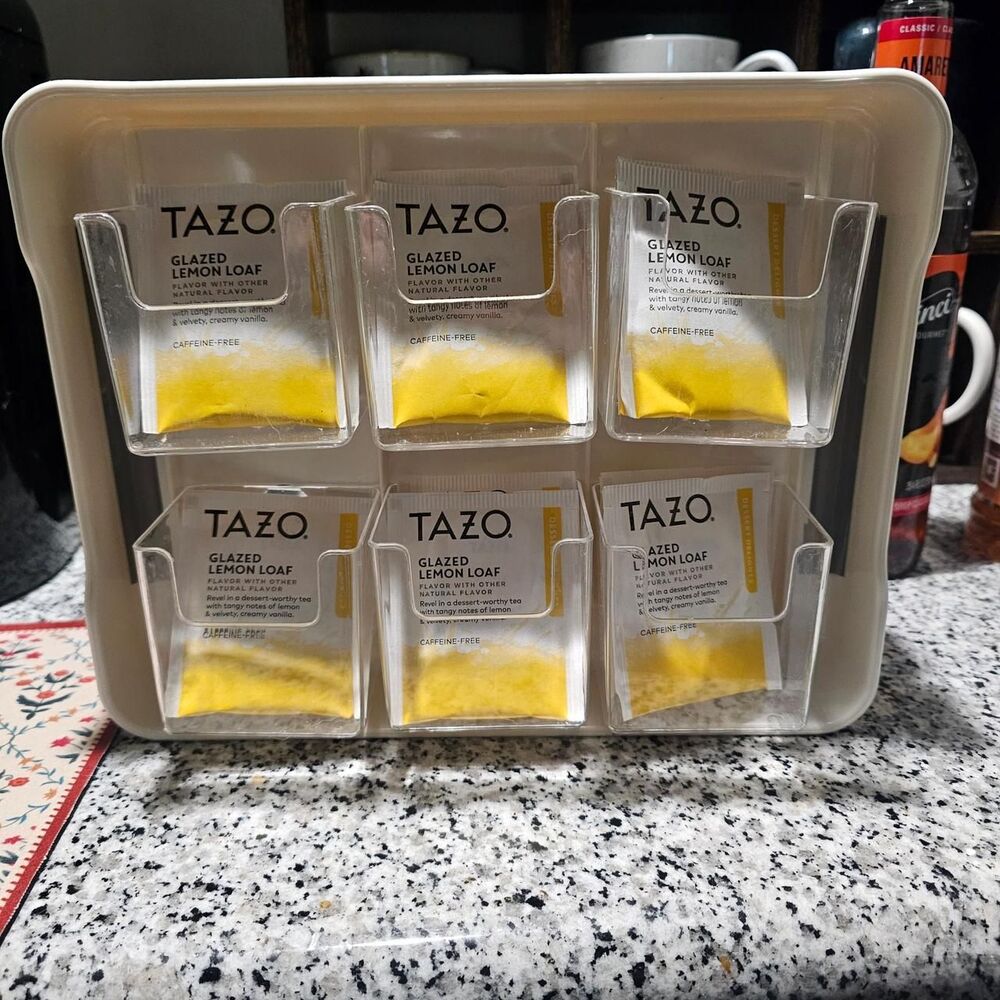 Compact Tea Bag Organizer - Picture 2 of 4